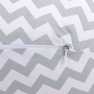 Kissenbag Zigzag Gris