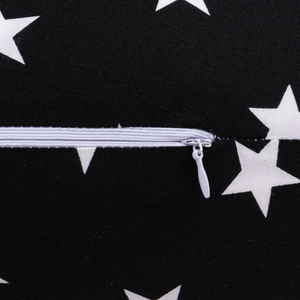 Kissenbag Negro Estrellas Blancas