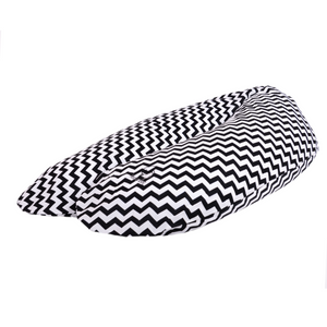 Kissenbag Zigzag Negro