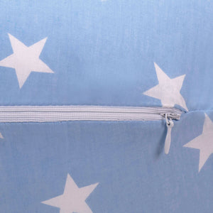Kissenbag Celeste Estrellas Blancas