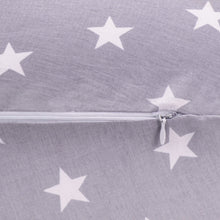 Cargar imagen en el visor de la galería, Kissenbag Gris Estrellas Blancas
