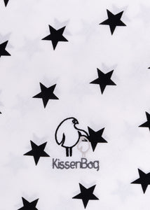 Funda Blanco Estrellas Negras