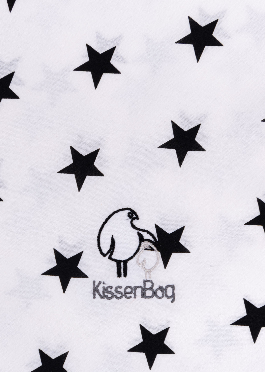 Funda Blanco Estrellas Negras