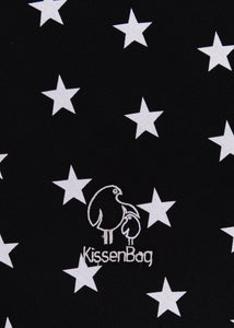 Funda Negra Estrellas Blancas