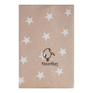 Funda Beige Estrellas Blancas