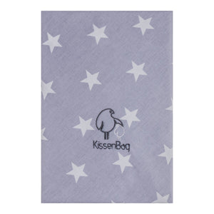 Funda Gris Estrellas Blancas
