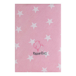 Funda Rosada Estrellas Blancas