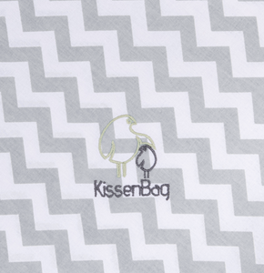 Kissenbag Zigzag Gris