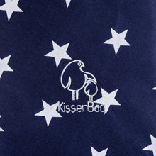 Cargar imagen en el visor de la galería, Kissenbag Azul Marino Estrellas Blancas
