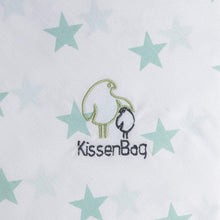 Cargar imagen en el visor de la galería, Kissenbag Estrellas Verde Agua
