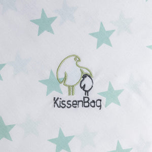 Kissenbag Estrellas Verde Agua
