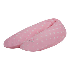 Kissenbag Rosado Estrellas Blancas